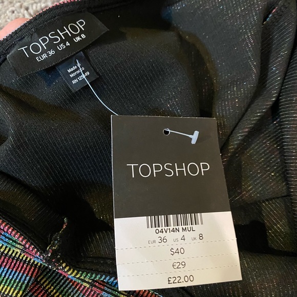 Topshop sparkling bodysuit - Picture 4 of 4